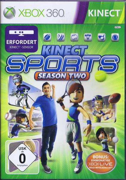 Kinect Sports XBOX 360 Golf Darts Tennis Football Ski Baseball ( Kinect erforderlich ) Season Two